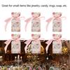 50 Set Wedding Favor Boxes Floral Pattern Retro   Sy Assemble   Boxes Party Favors with Rope   Gift Box