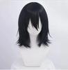 Anime Fyodor Dostoevsky Cosplay Wig Black Simulated Scalp Fyodor D Dostoevsky Heat Resistant Synthetic Hair Fyodor Wigs