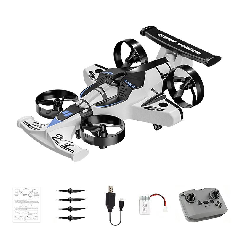 2in1 Mini Drone Air-Ground Flying Car 2.4G Dual Mode Quadcopter Racing Professional RC Car Children Off-Road Toy Kid Adult Gifts