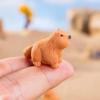 Micro Landscape Mini Figurines Landscaping Groundhog Simulation Wildlife Resin Crafts Small Accessories Tabletop Ornament