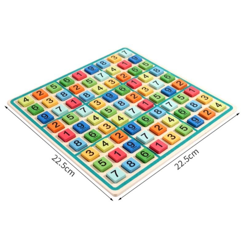 Sudoku Crosswords Montessori Wooden Educational Digits Inference Logic Games Latin Square Math Puzzles Number Place Games Toys