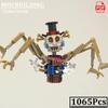 Monstro da Bilheteria Modelo MOCBUILDING Criatura de Terror Criativa Blocos de Construção Brinquedos Presente