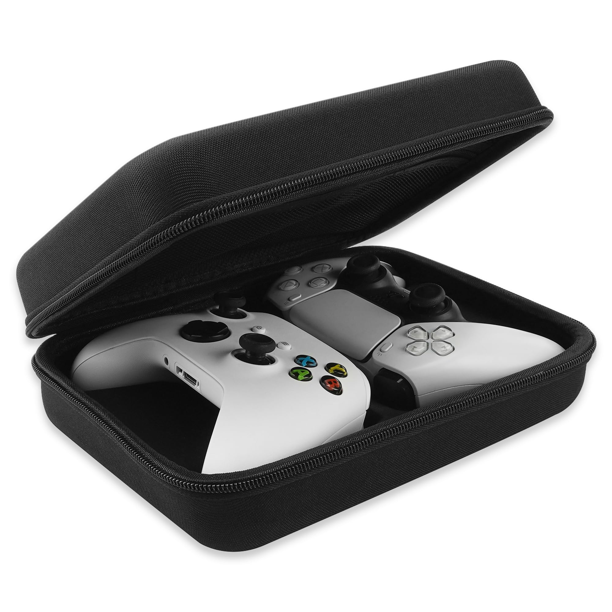 

Geekria Controller Travel Storage Case for Sony PS5 DualShock Xbox Series and 8BitDo Pro 2 with Internal Mesh Pocket for Hard and Charging Cable