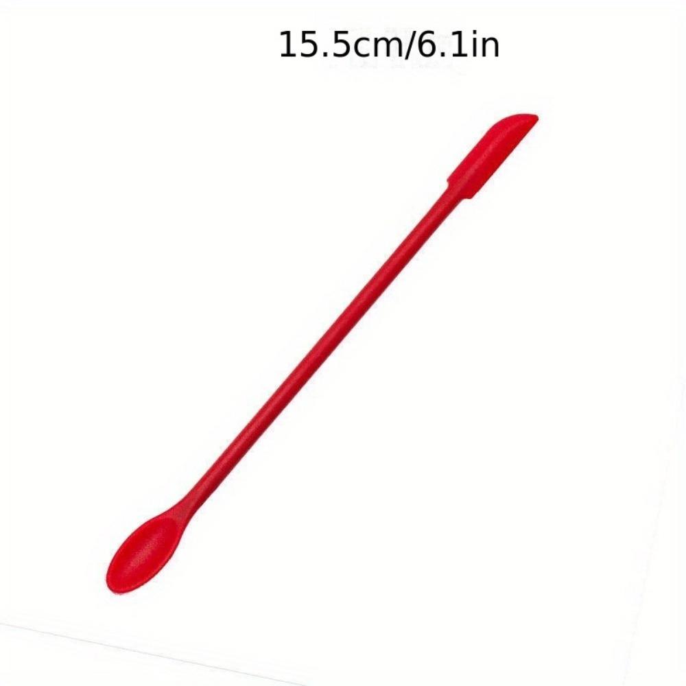 1PC Wax Seal Long Scraper Silicone Scraper High Temperature Resistant Integrated Mixing Tool Household Scraper Mixing Knife Cleaning Knife