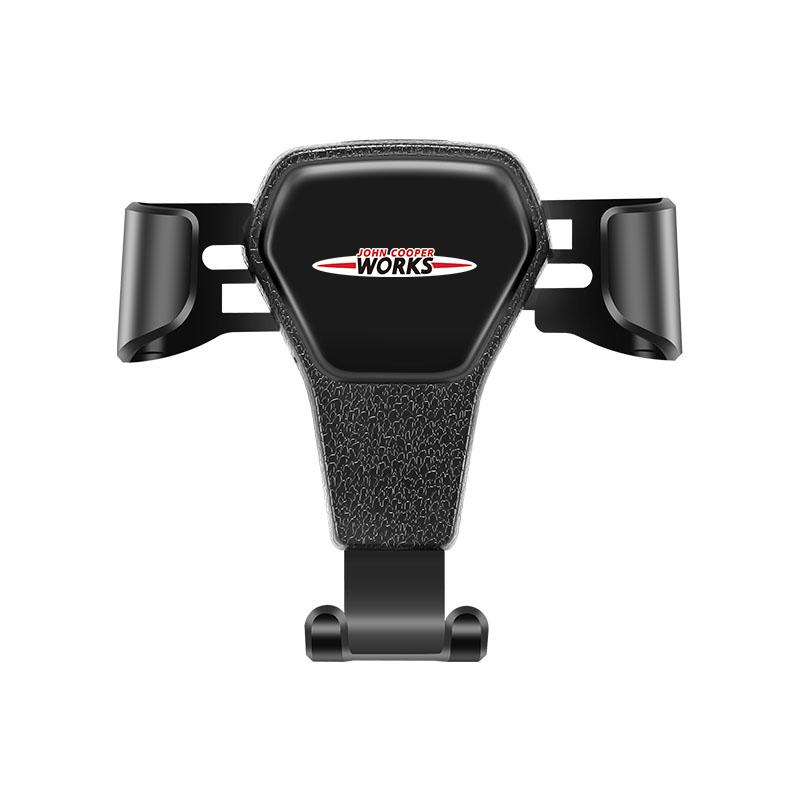 Gravity Car Phone Holder Air Vent GPS Stand Accessories For Mini Cooper JCW Works Hatch F54 F55 F56 F57 F60 R50 R52 R53 R55 R56