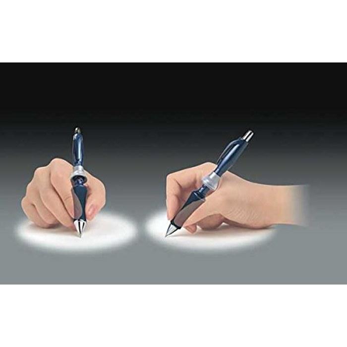 Pentel ERGoNoMiX Gel Ballpoint Pen 0.5mm (Clear Violet) Black