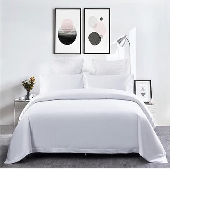Qingjiufang Hotel Collection 60TC Pure Cotton Sateen 4-Piece Bedding Set