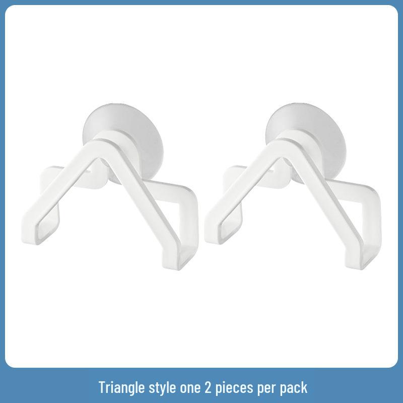 Japanese U-Shaped Suction Cup Sink Sponge Rack: Multi-functional Kitchen & Bathroom Storage.