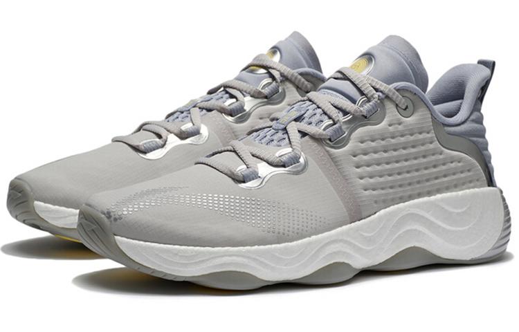 Li Ning Wujie 3 Low top Casual Shoes Men's Microcrystalline Gray AFVS003-1