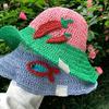 Female Travel Fisherman Hat Sun Hat Party Straw Hat Girl Photography Bucket Hat