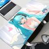 Tappetino per Mouse PC Hhatsune Miku Multidimensionale Gamer Mausepad Tappetino per Tastiera Tappetini da Scrivania Estesi Accessori da Ufficio e Gaming Mousepad