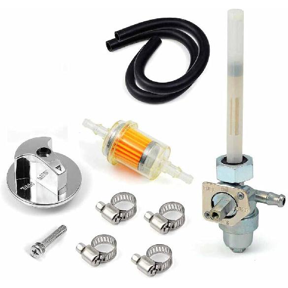 

Fuel Valve Petcock Shut Off Switch and Lever Screw Fit for Honda FourTrax 250 TRX250X 2x4 1987 1988 19911992/OEM:16950-HC0-015