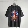 Artemis II Mission To The Moon 2026 Artemis T Shirts Hip Hop Washed Short Sleeve Harajuku T-Shirts Vintage Men Women Streetwear