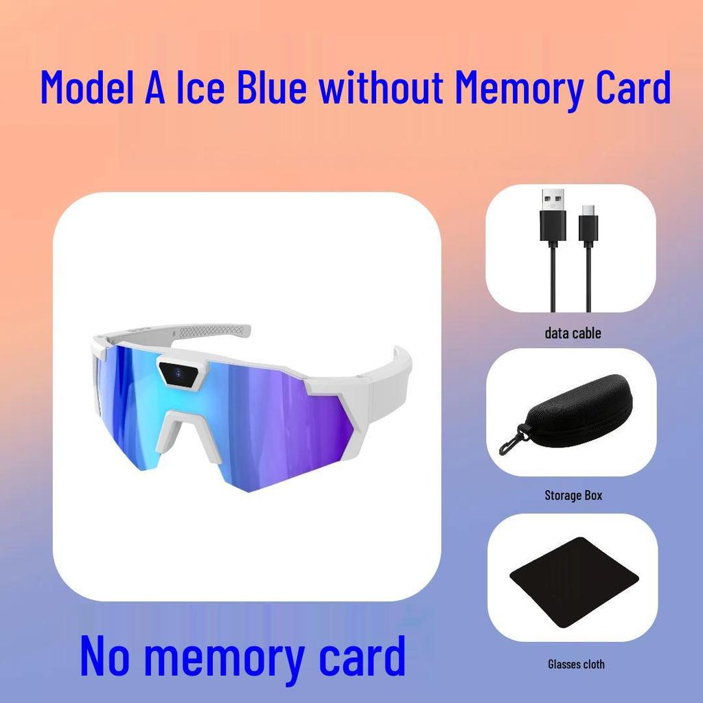 Cycling Smart Glasses with Built-In Camera for Outdoor Photo and Video Recording