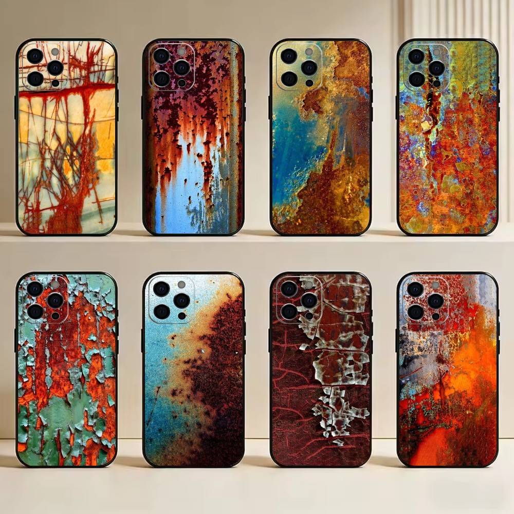 Rust Beauty Phone Case Silicone Soft For IPhone 17 16 15 14 13 12 11 X XR Plus Pro Max Plus