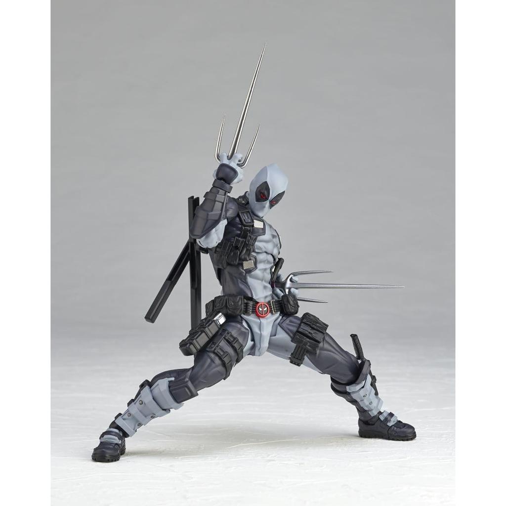Kaiyodo Revoltech Amazing Yamaguchi Deadpool Ver.2.5 X Force Color Height approx. 170mm Non-scale PVC&ABS painted movable figure