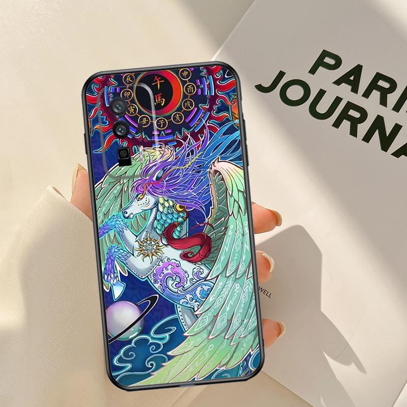 Chinese Zodiac Dragon Tiger Case For Xiaomi 15 14 Ultra 13T 14T 15T Pro 17 Pro Max POCO X7 Pro X3 X5 X6 F5 F6 F7 F8 Coque