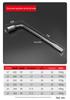 L-Shaped Tire Wrench and Pry Bar Tool Set for Easy Tire Changes (17/19/21/22/24mm).