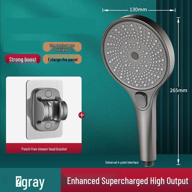 Compact High-Pressure Handheld Shower Set