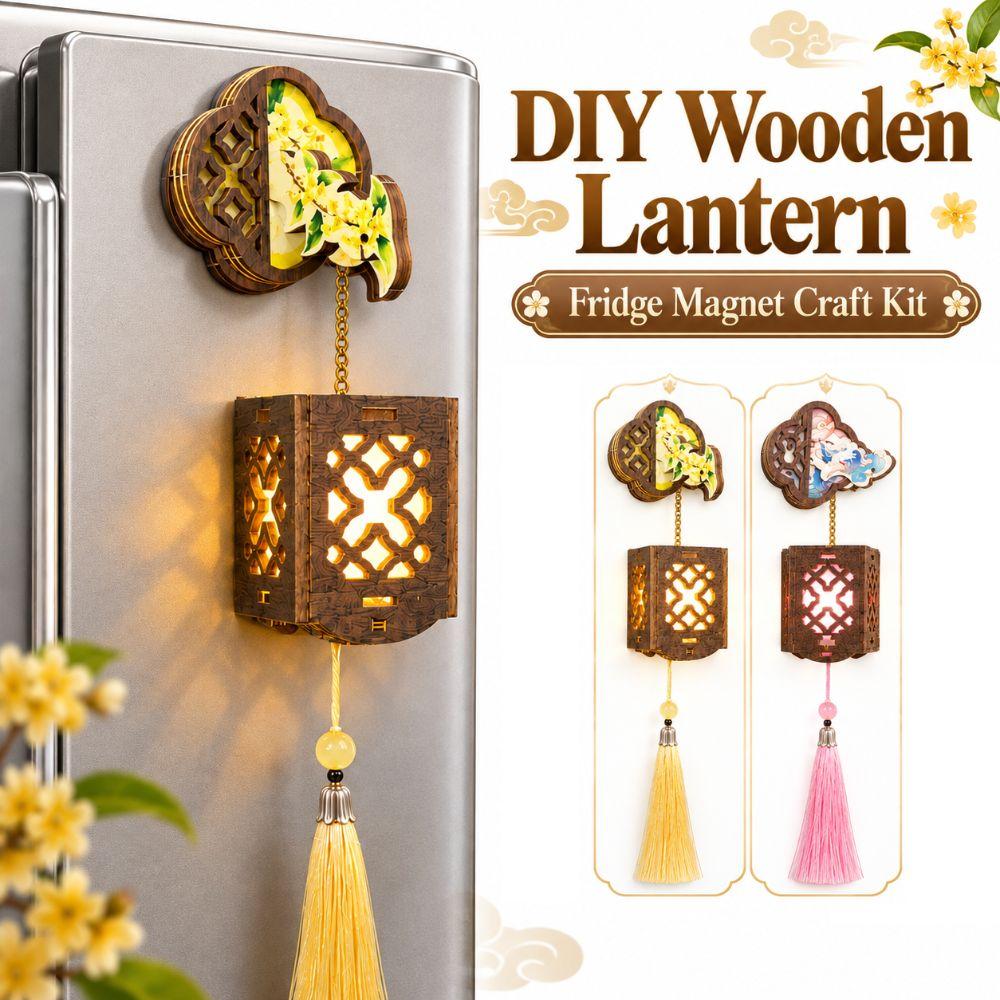 DIY Assembly Refrigerator Magnet Battery-powered Decorative Fridge Magnet Refrigerator Decoration