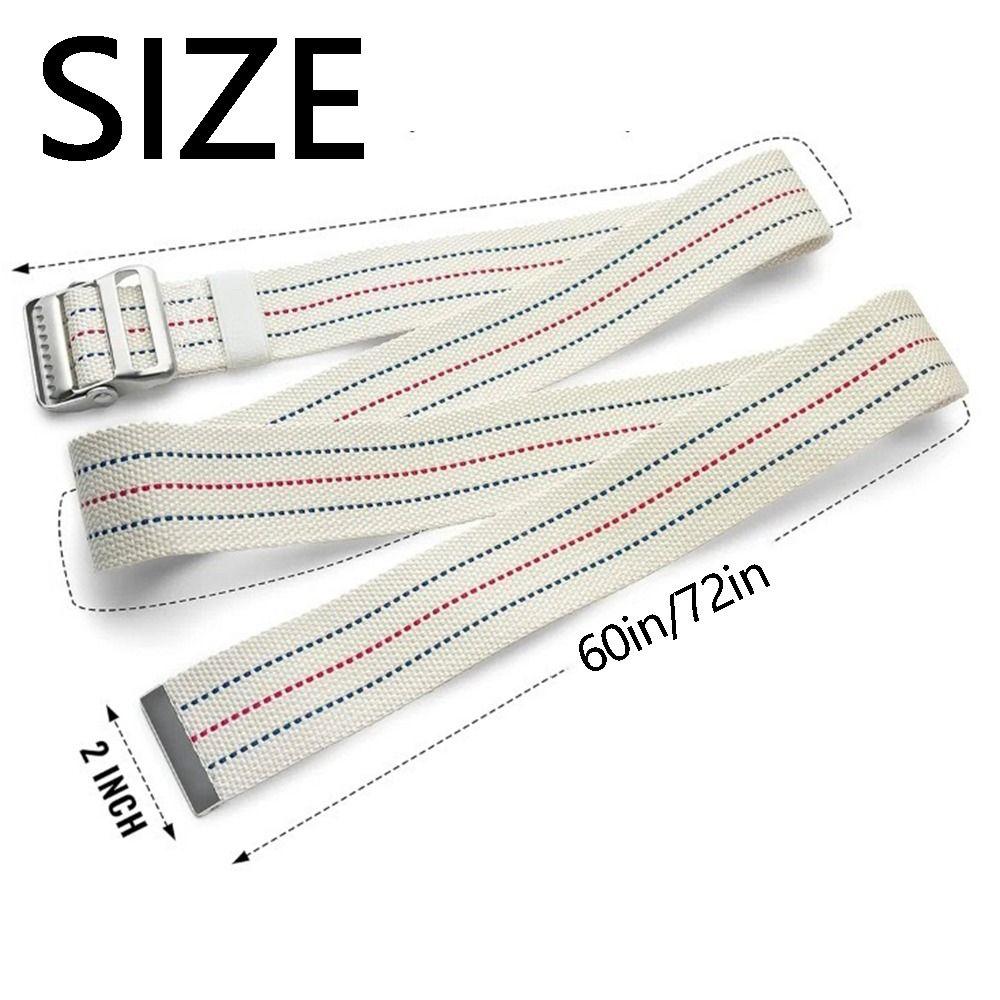 Metal Buckle Walking Gait Belt Adjustable Transfer Assist Belt Elder Lifting Belt  Patient Care