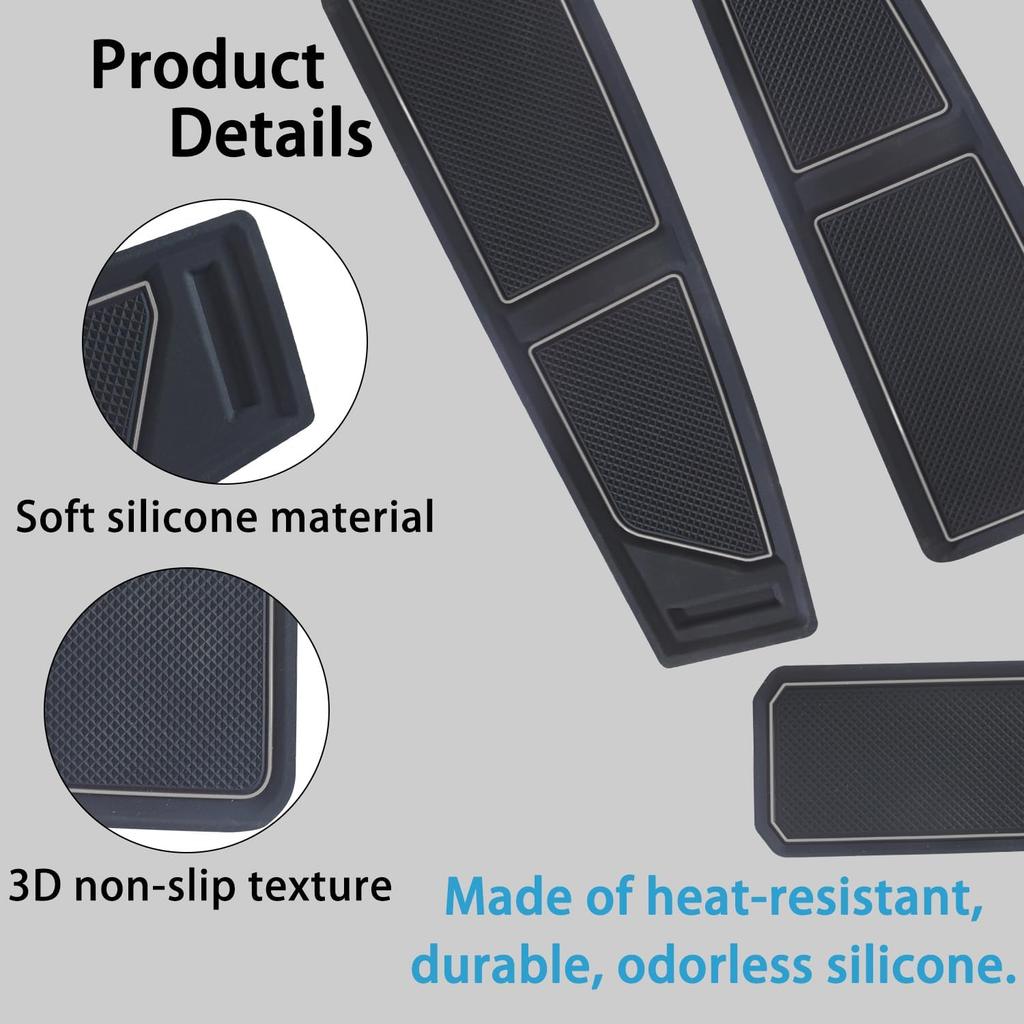 Dash Cover Tray For Ford Bronco Accessories    2024 2025 2026, Dashboard Mat, Anti-Slip Silicone Ert, Anti Dust Interior, Dash Pad Liner For Bronco
