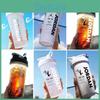 Trendy 600ml Shake Cup For Fitness Shakes Protein Powder Durable Plastic Design