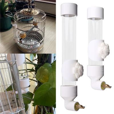 Käfig-Wasserflaschen Automatischer Futterspender für Vögel Oben zu befüllen Tropffreies Trinkgerät für Papageien Ratten Chinchillas Igel Rennmäuse