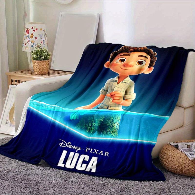 1 шт., Плед для домашнего декора в стиле Disney Pixar Лука. Идеально подходит для дивана, кровати, путешествий, кемпинга, автомобиля 80x120cm
