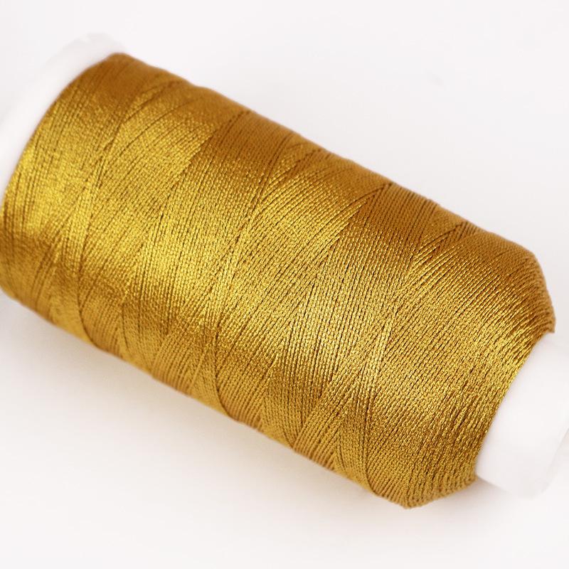 Gold & Silver Braided Rope: Large Roll of Handmade DIY Craft Wire