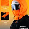 Winter Hood Fleece Breathable Warm Headwear With Adjustable Drawstring Motorcycle Face Cover For Cycling Dust Outdoor Work