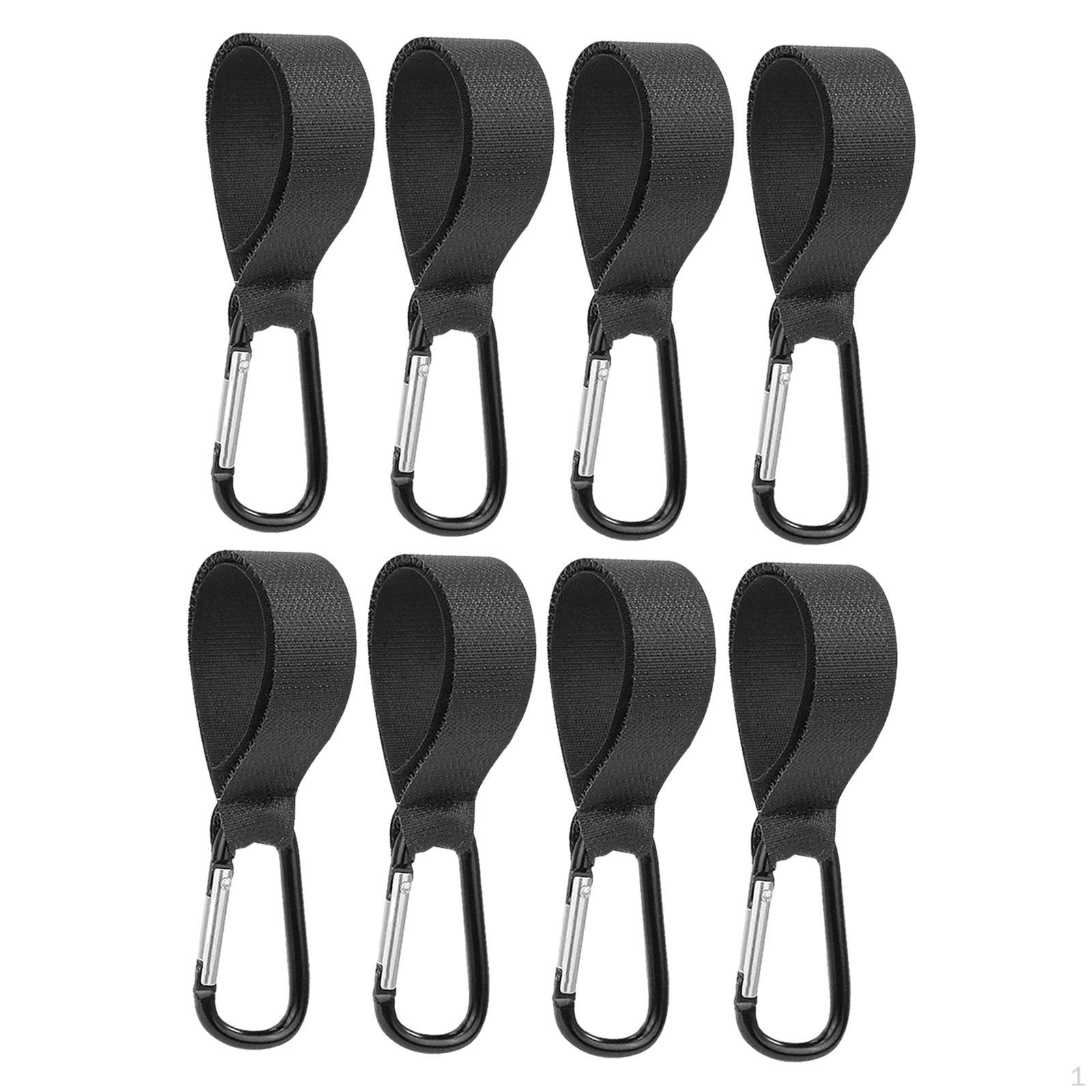 Baby Stroller Hooks Pram for Bags Multipurpose Universal Shopping Cart Clips 8pcs