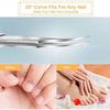 Forbici per unghie, forbici per cuticole, forbici per unghie professionali, forbici per manicure, dimensioni delle cuticole per uso professionale e domestico