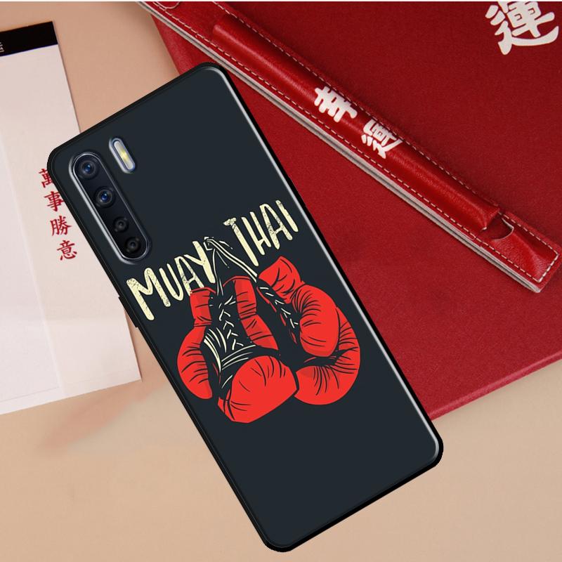 Muay Thai Martial Art Case For Oppo A40 A78 A54 A74 A94 A17 A57 A77 A76 A16 A96 A18 A60 A80 A38 A58 A98 A15 A5 Pro