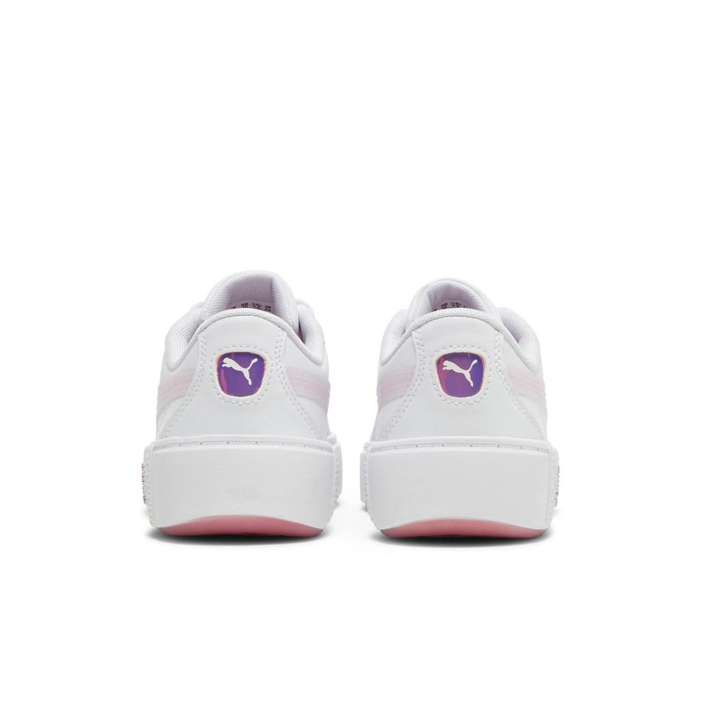 Puma Womens Smash Platform V2 'Candy - White Lavender ' (women's Sizes) White / Lavender Skateboard Shoes 383878 01