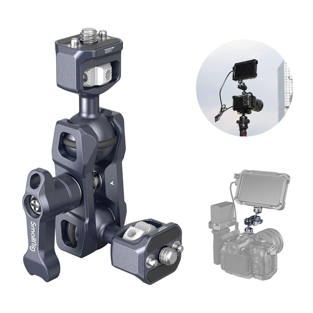 SmallRig Magic Arm Dual Ball Head (1/4"-20 Thread) 3873