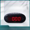 Plug In LED Clock Controlled Radio Alarm Clock Digital Audio Luminous Clock