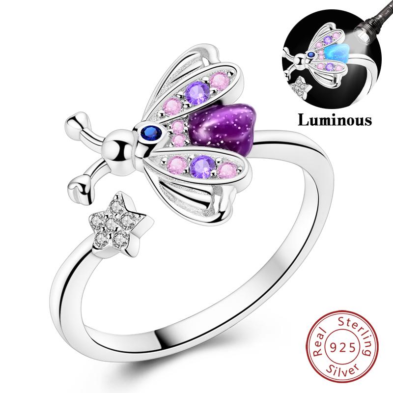 Adjustable Rings Copper Mermaid Wing Dragon Sunflower Tulip Open Rings For Women Female Original Engagement Jewelry