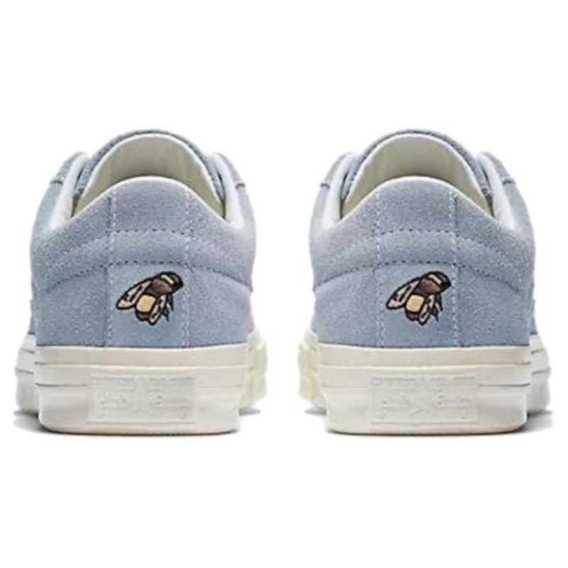 Golf Le Fleur X Converse One Star Non-Slip Lightweight Low-Top Plank Shoes Unisex Blue