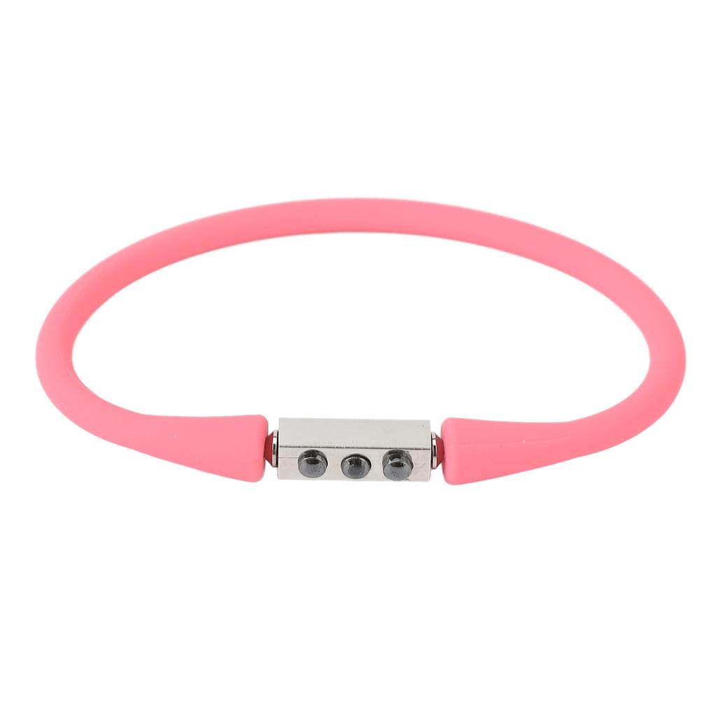 Negative Ion Balance Energy Wristband Men Women Magnetic Therapy Silicone Sports Bracelet for