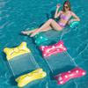 Inflatable Pool Float Hammocks for Adults 4-in-1 Water Floating Lounge Chair Swimming Drifter Saddle Pool Rafts Floaties for Summer Pool Party