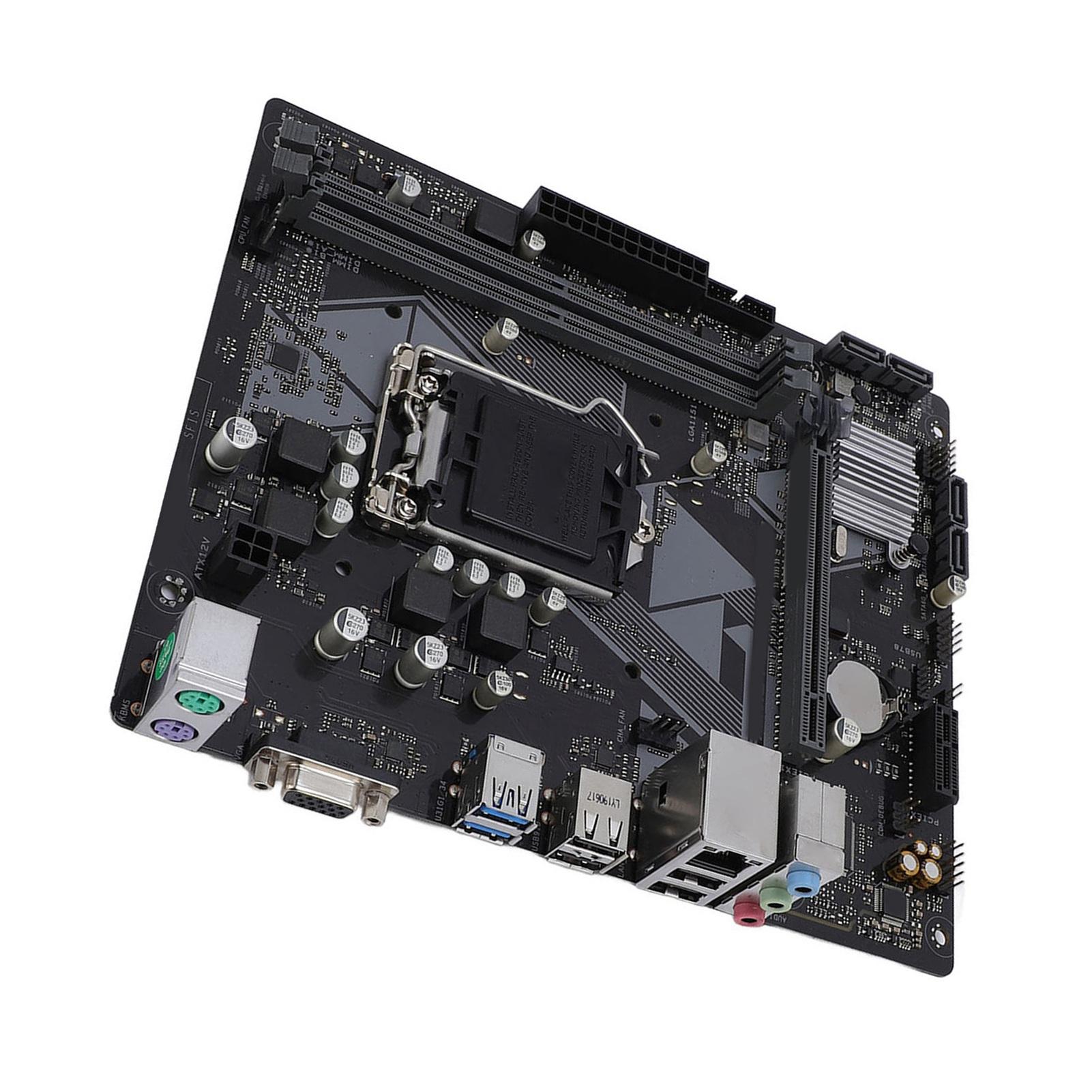 

Материнська плата H310M F R2.0 M ATX DDR4x2 DIMM Материнська плата для настільного комп ютера Підтримує процесори LGA 1151 9-го 8-го покоління Core 14 нм