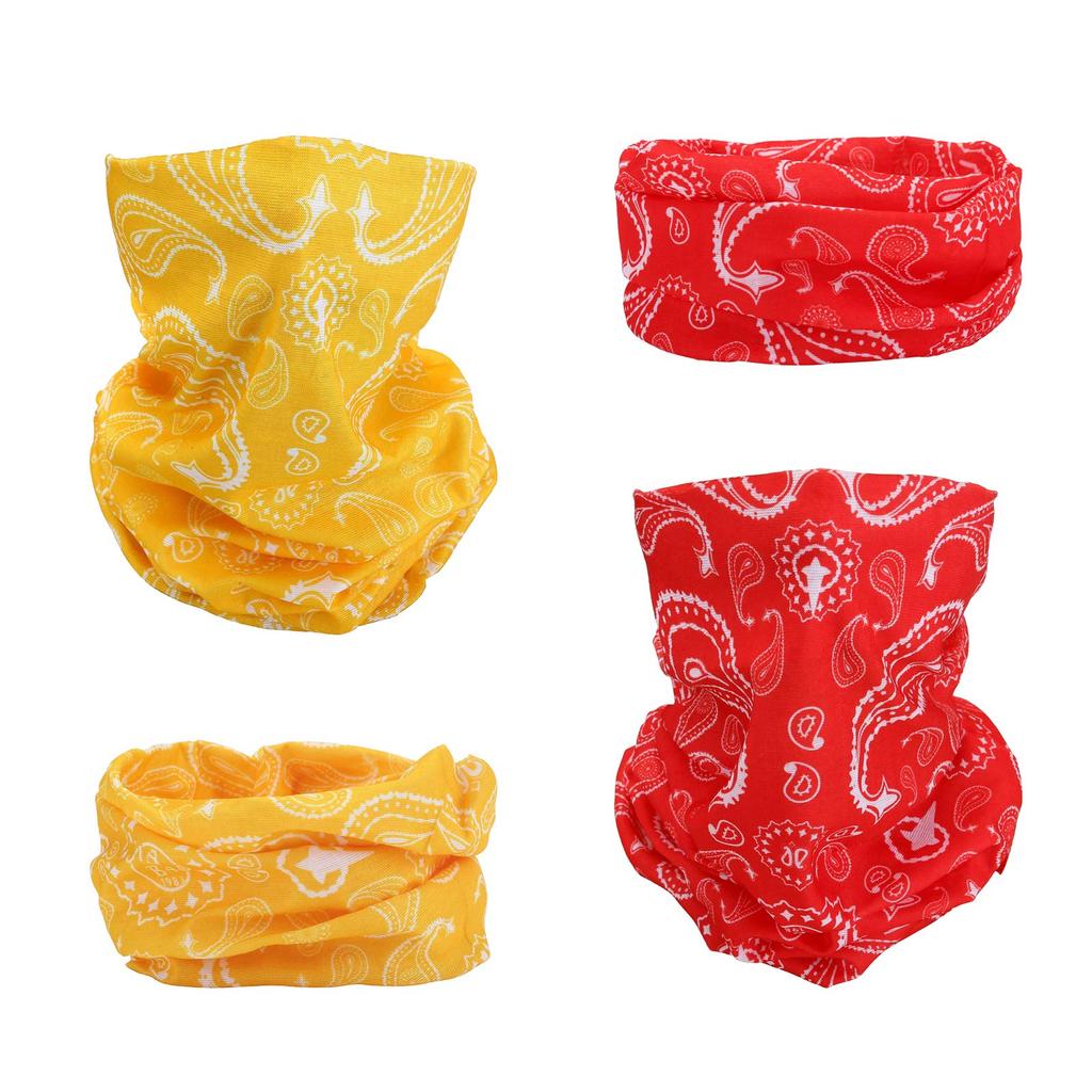 8 Cashew Nut Flower Headband Bandana Balaclava Half Face Mask Shield Head Hair Scarf Neck Gaiter Hat Multipurpose Breathable Reusable Washable for