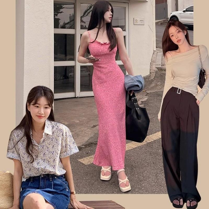 Fashion and High-end Sense Pinch-foot Flip-flops Cool Slippers Women Wear Thick Heels and Thick Soles Open-toed High-heeled Sandals In Summer Women