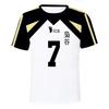 T-shirt Estiva Haikyuu a Maniche Corte da Uomo Abbigliamento da Allenamento Squadra di Pallavolo Donna Casual Stampata Abbigliamento Genitore Adulto Manica Corta