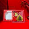 999 Pure Gold Zodiac Guardian Phone Sticker - Colorful Zodiac Buddha Scenic Gift