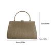 Shoulder Bag Fashionable Women Evening Handbag Elegant Glitter Crossbody Bag Pleated Luxury Chain Dinner Purse Storage