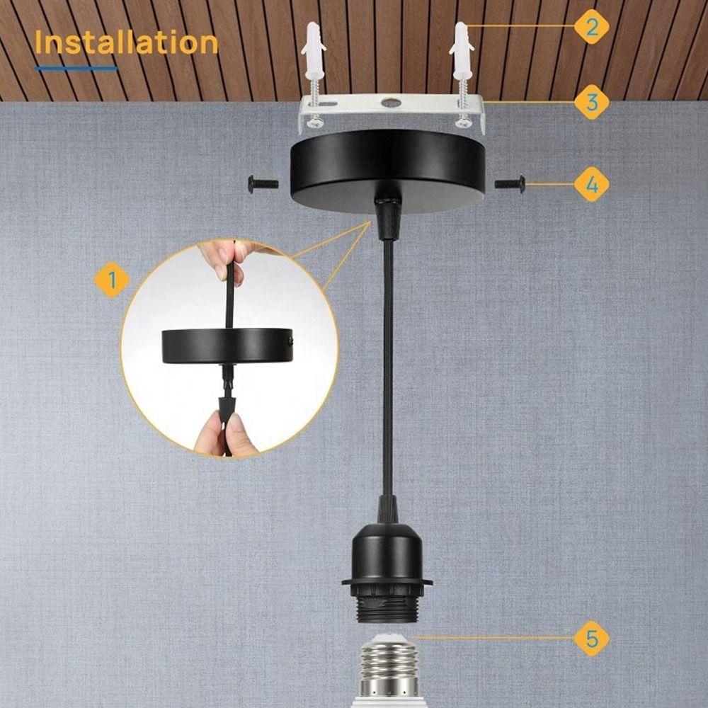 Pendant Lighting Ceiling Light Base 1m / 1.5m Lamp Socket Lamp Holder  Light Pendant Fitting