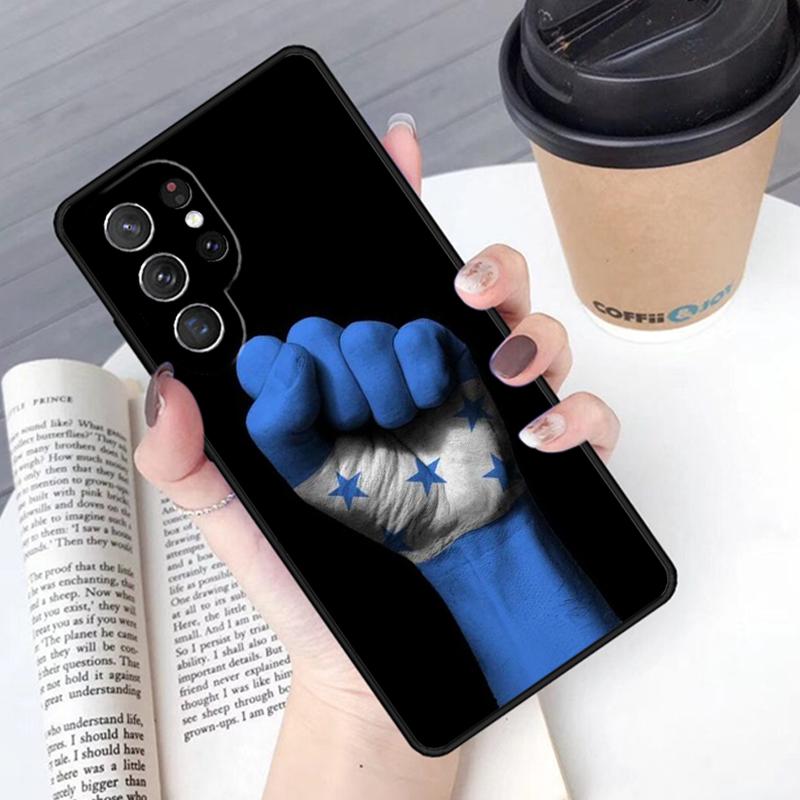 Honduras Flagge Handyhülle Cover Für Samsung Galaxy S24 S25 Ultra S21 S22 Ultra S10E Note 10 Plus Note 20 FE S23