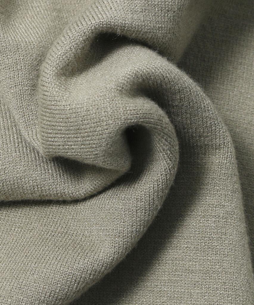 ADHOC Unisex Basic Turtleneck Knit (Lt-Khaki) (Hcalka4)